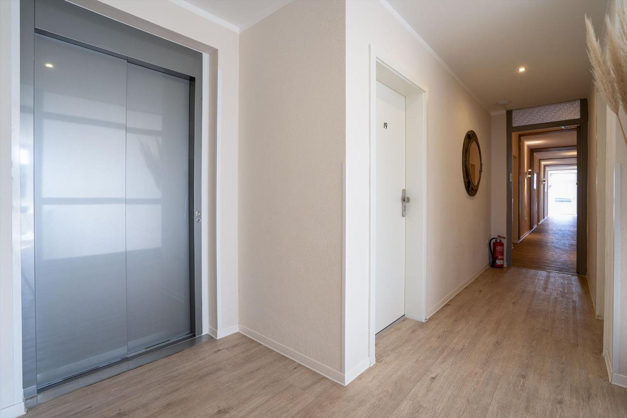 Das Solaris 11 Beach Apartment Mit Gemeinschaftssauna Und Grillplatz 그로미츠 외부 사진